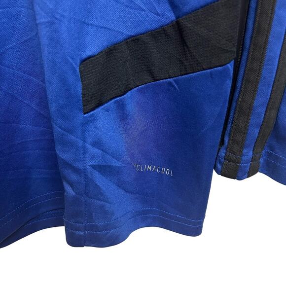 Manchester United 2018/19 Adidas Training Top - Boys Size M - Long Sleeve - Blue - Picture 6 of 6